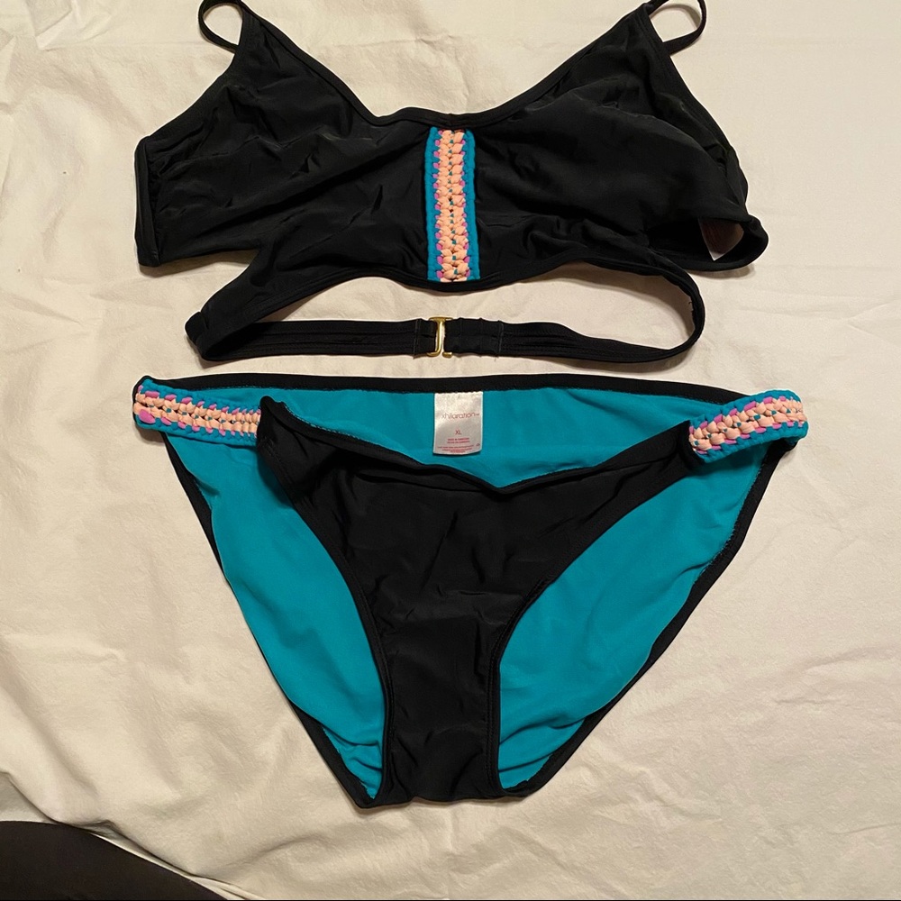 strappy swimsuit !